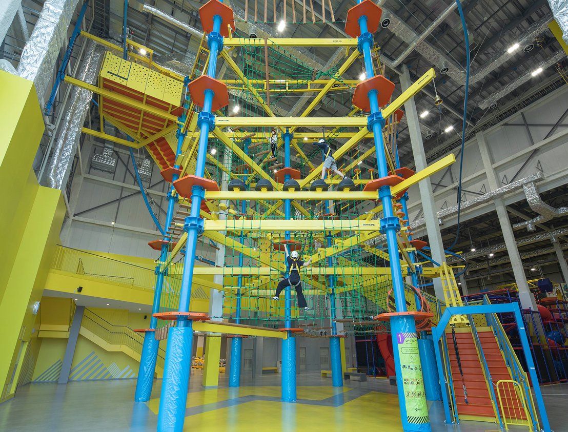 商業(yè)綜合體室內(nèi)探險塔叢林穿越